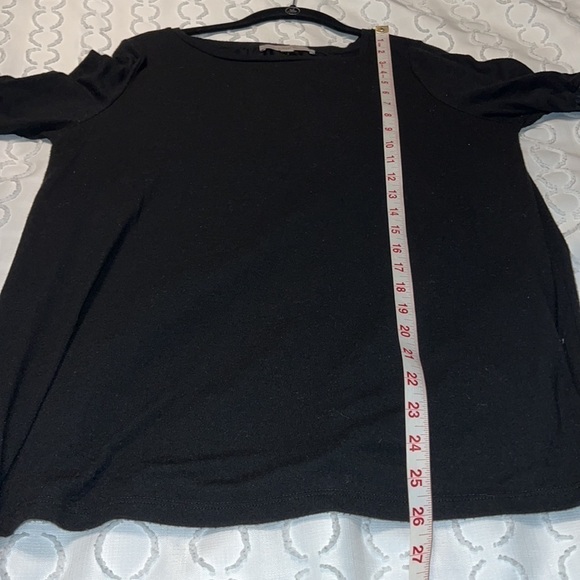 WOMENS Ann Taylor LOFT medium ruffle sleeve top - Picture 6 of 6